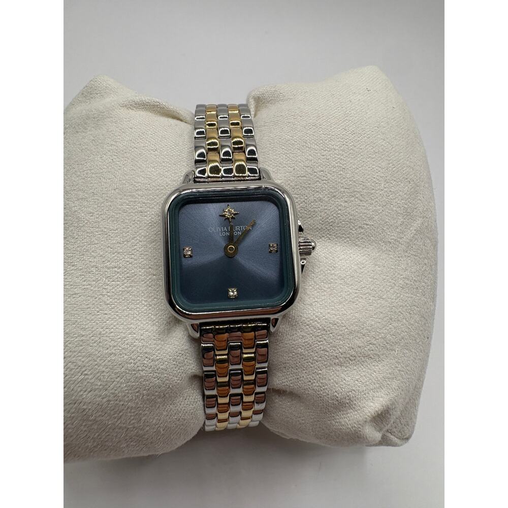 Olivia Burton Women's Grosvenor Mini Two-Tone Bracelet Watch, 20mm - Picture 2 of 13